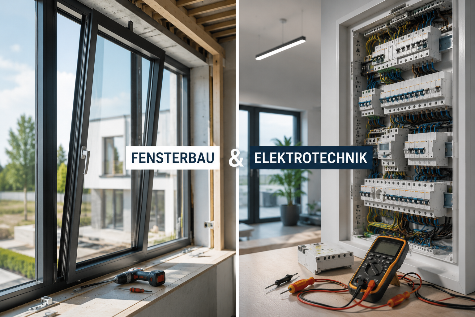 Fachhandwerker bei der Arbeit